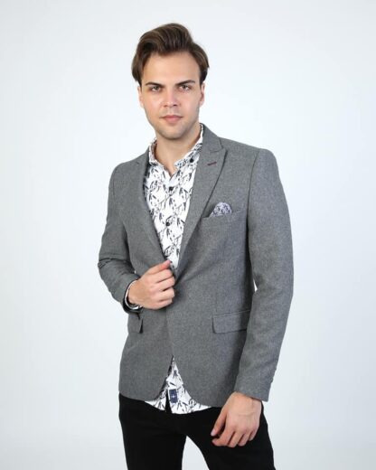 Dark Gray Blazer - Image 3