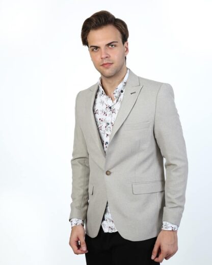 Light Gray Blazer - Image 2