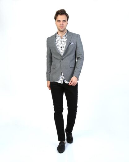 Dark Gray Blazer - Image 4