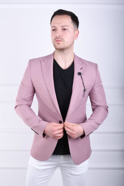 Powder Pink Blazer - Image 2