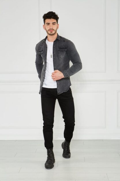 Black Denim jacket - Image 3