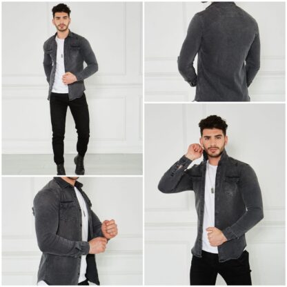 Black Denim jacket - Image 4