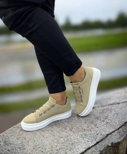 Sand Suede Sneaker
