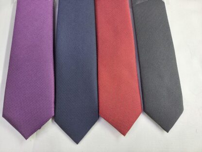 Solid Silk Blend Ties