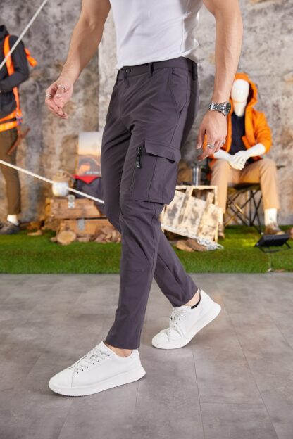 Sporty stylish cargo trousers - Image 2