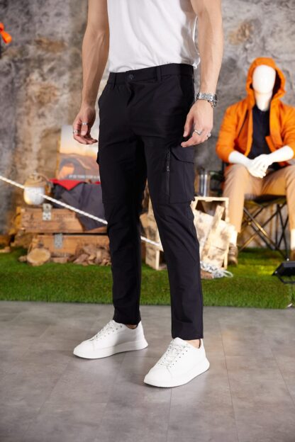 Sporty stylish cargo trousers - Image 2