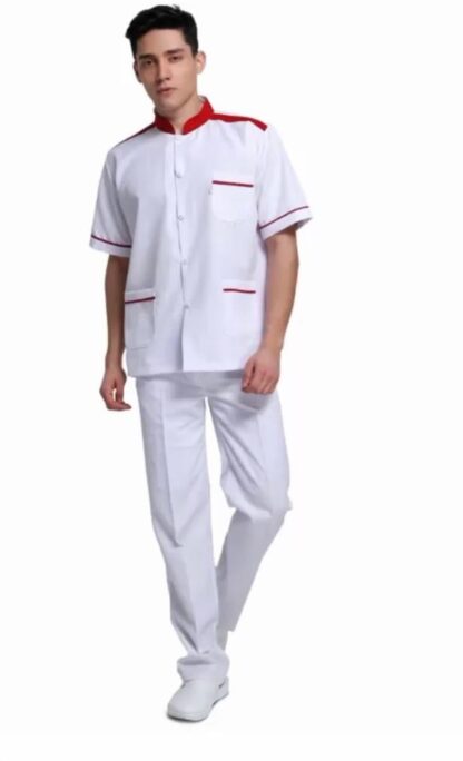 Kısa kollu aşçı kıyafeti - Short sleeve cook outfit