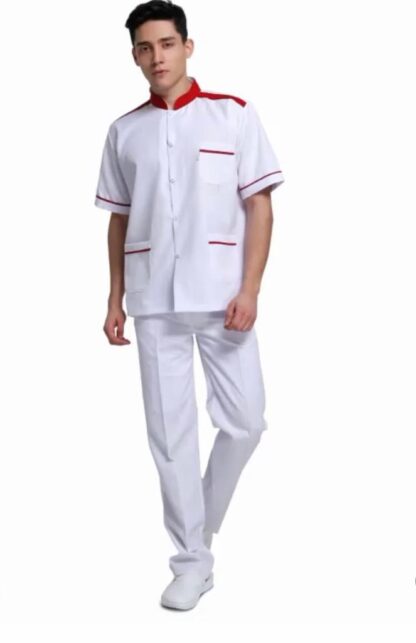 Kısa kollu aşçı kıyafeti - Short sleeve cook outfit - Image 3