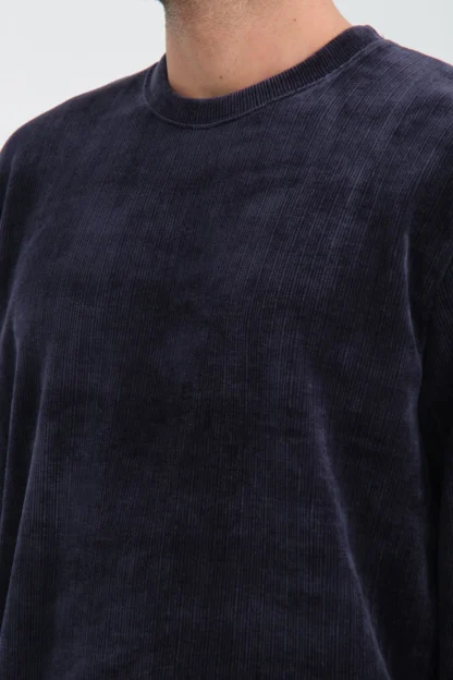 Şönil Kumaş Baggy Kalıp Sweatshirt & Eşofman Altı Takım - Image 7