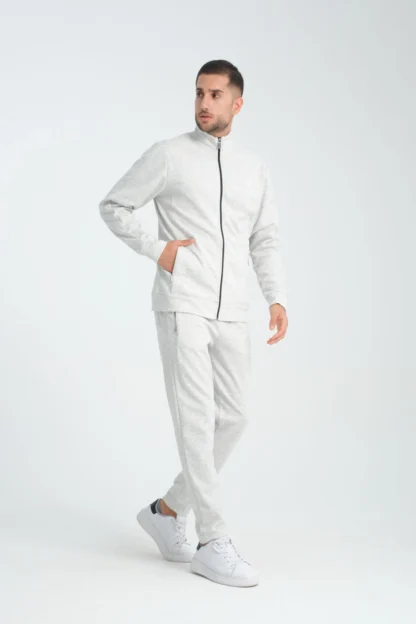 Pike Kumaş Fermuarlı Dik Yaka Sweatshirt & Eşofman Altı - Image 3