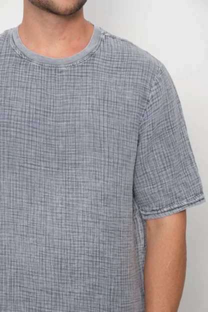 Asit Yıkamalı Oversize T-Shirt & Baggy Eşofman Altı Takım - Image 3