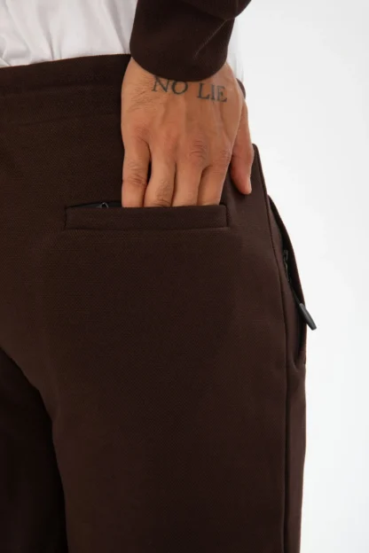 Pike Interlok Kapüşonlu Fermuarlı Eşofman Takımı - Image 7
